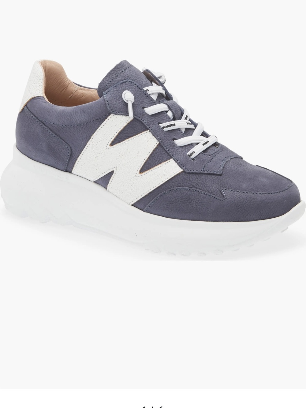 Wonders Samira Platform Wedge Sneaker
